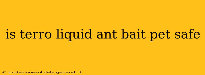 is terro liquid ant bait pet safe