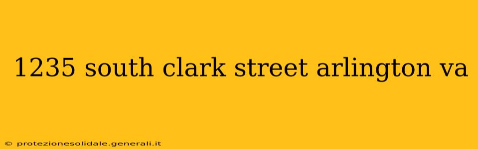 1235 south clark street arlington va