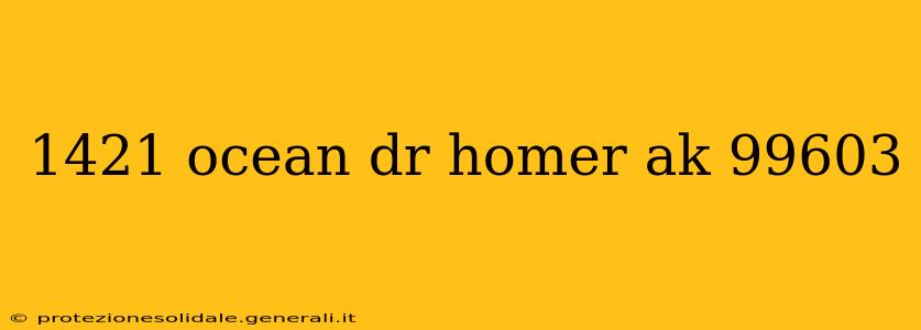 1421 ocean dr homer ak 99603