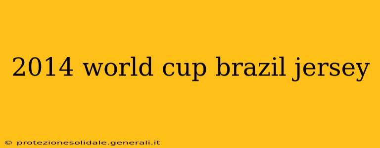2014 world cup brazil jersey