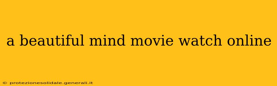 a beautiful mind movie watch online