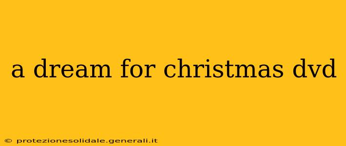 a dream for christmas dvd