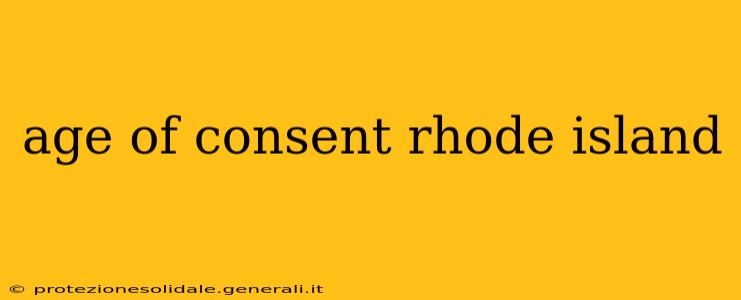 age of consent rhode island