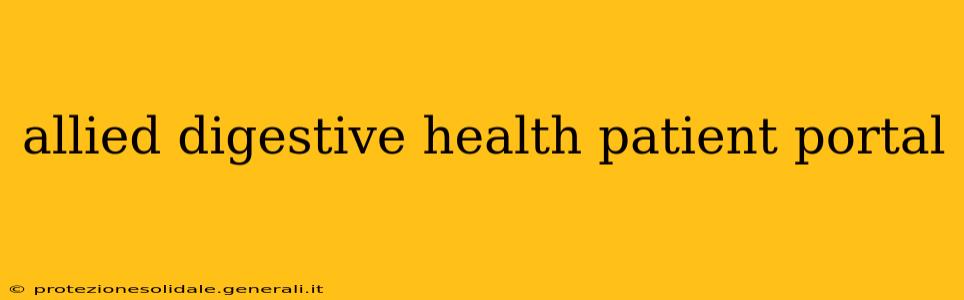 allied digestive health patient portal