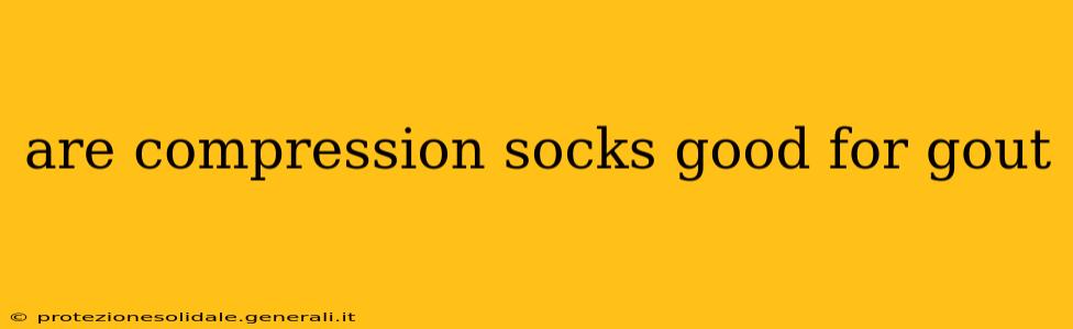 are compression socks good for gout