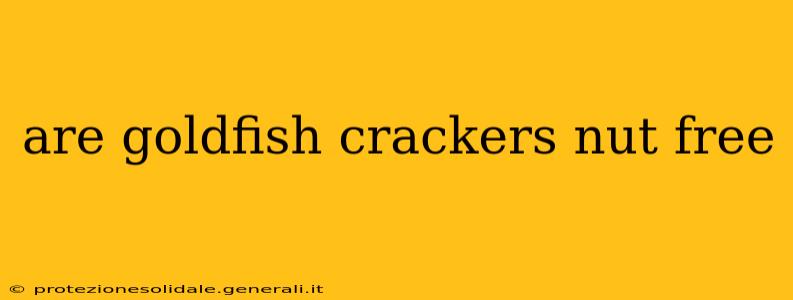 are goldfish crackers nut free