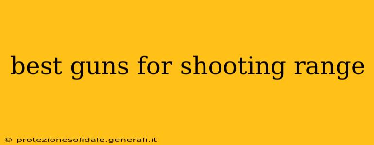 best guns for shooting range