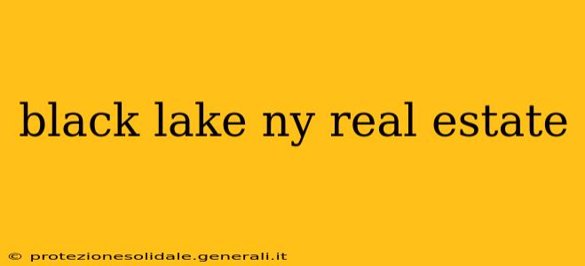black lake ny real estate