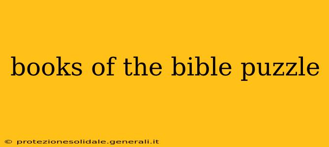 books of the bible puzzle