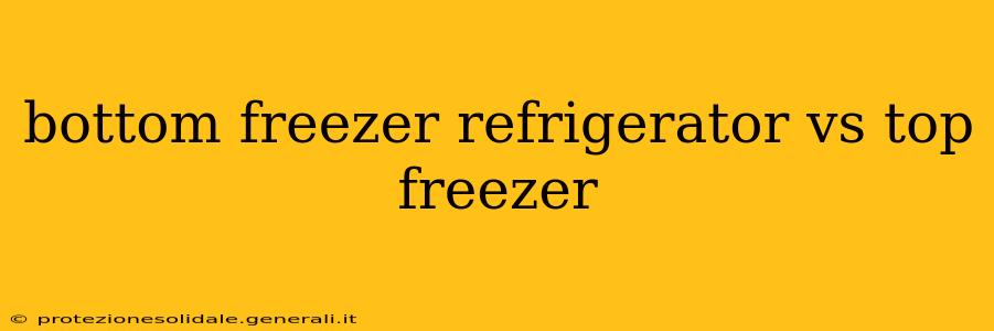 bottom freezer refrigerator vs top freezer
