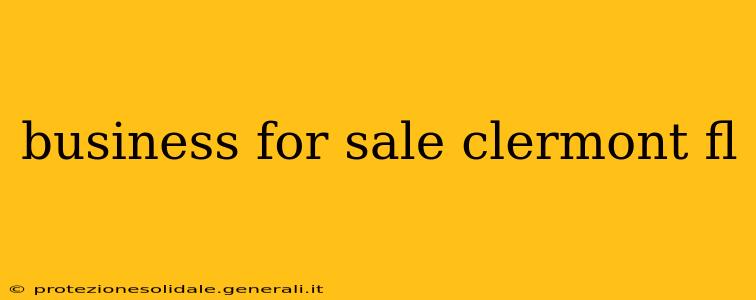 business for sale clermont fl
