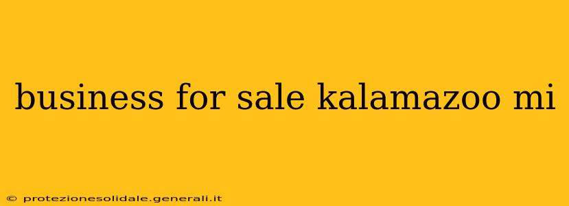 business for sale kalamazoo mi