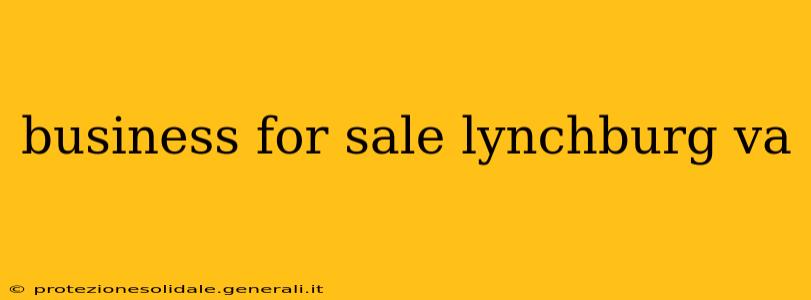 business for sale lynchburg va