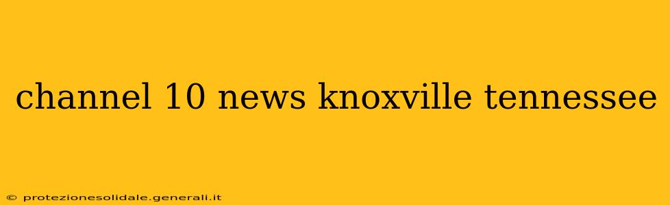 channel 10 news knoxville tennessee