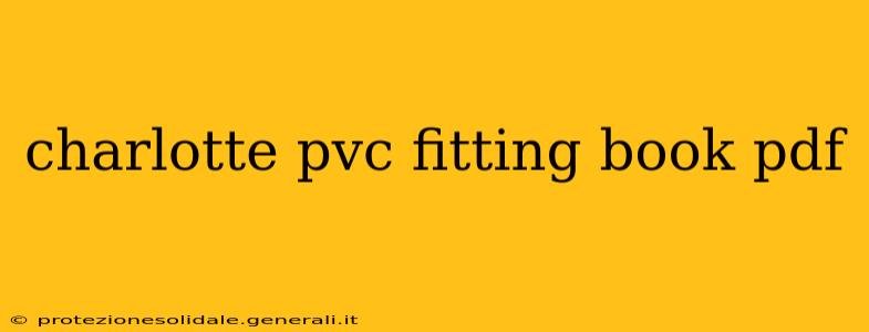 charlotte pvc fitting book pdf