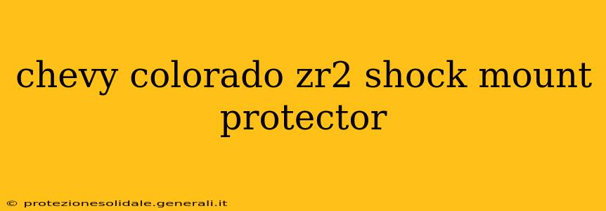 chevy colorado zr2 shock mount protector