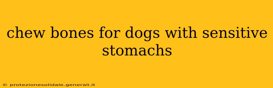 chew bones for dogs with sensitive stomachs