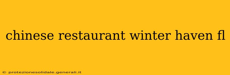 chinese restaurant winter haven fl