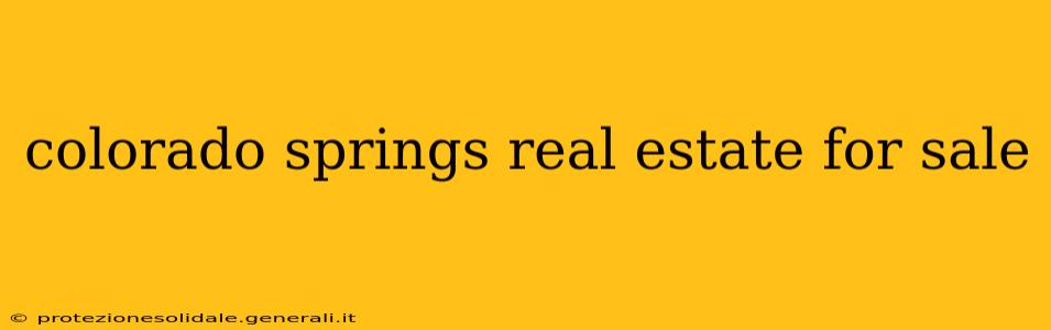 colorado springs real estate for sale