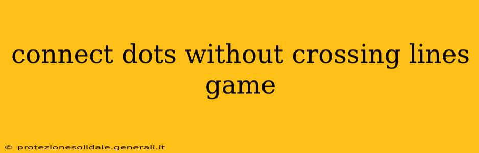 connect dots without crossing lines game