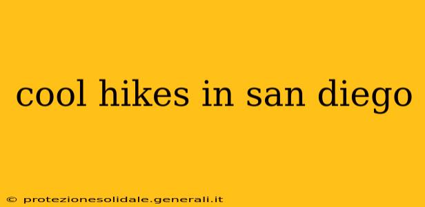 cool hikes in san diego