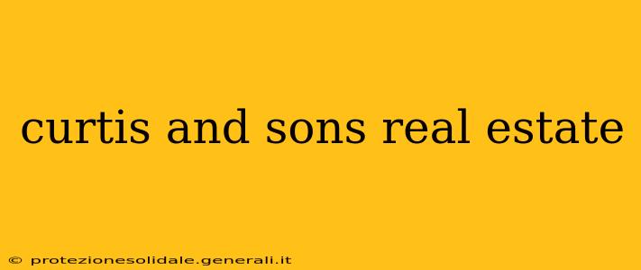 curtis and sons real estate