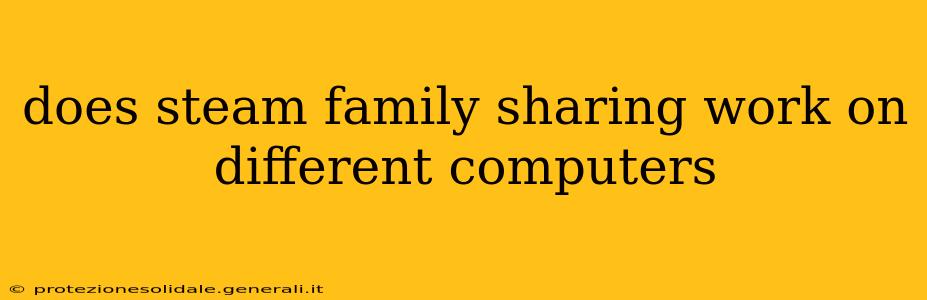 does steam family sharing work on different computers