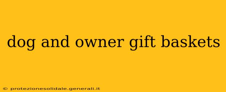 dog and owner gift baskets