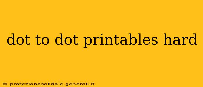dot to dot printables hard