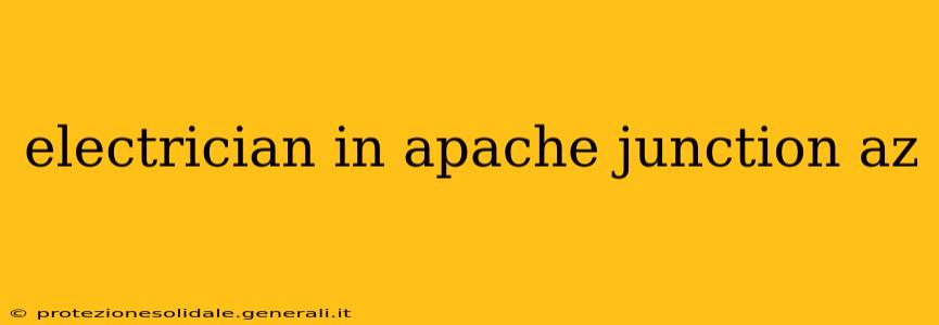 electrician in apache junction az