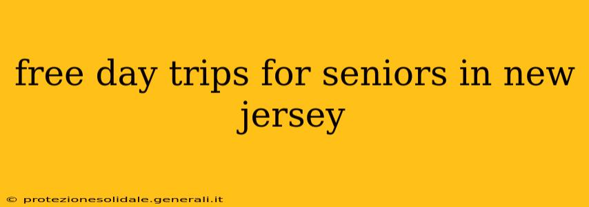 free day trips for seniors in new jersey