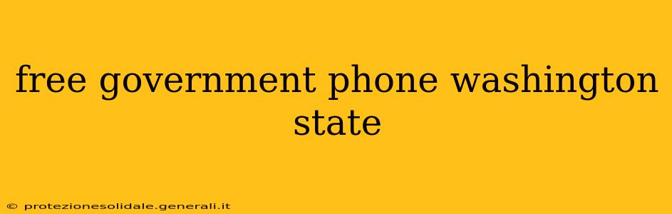 free government phone washington state