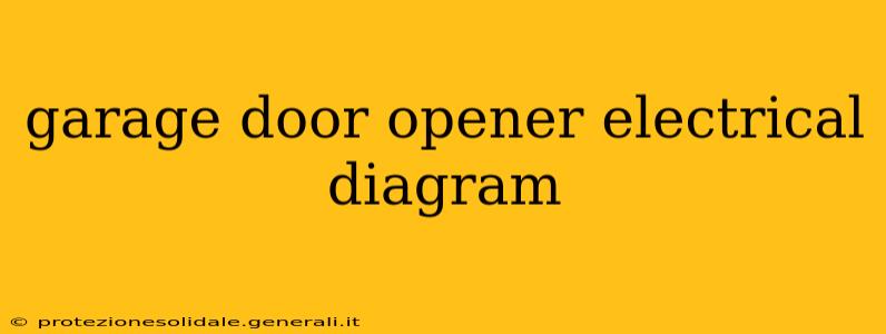 garage door opener electrical diagram