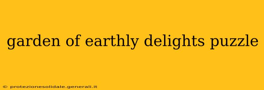 garden of earthly delights puzzle