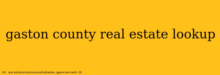 gaston county real estate lookup