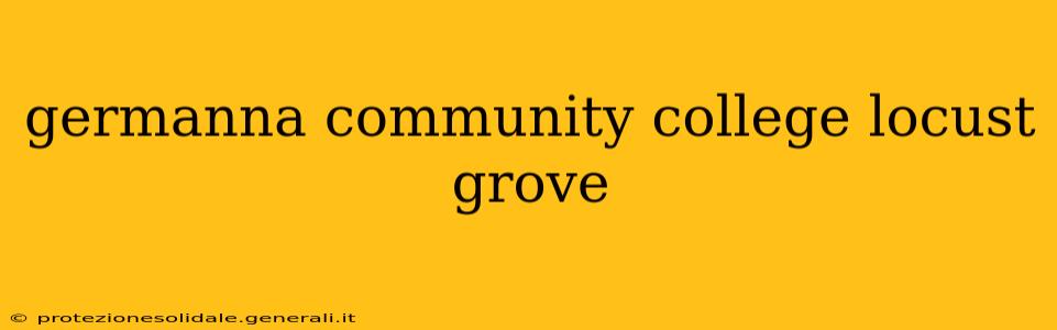 germanna community college locust grove