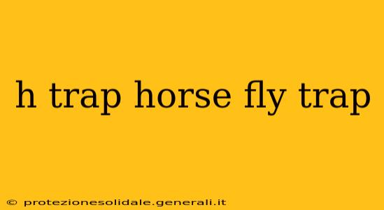 h trap horse fly trap