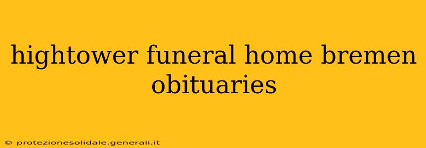 hightower funeral home bremen obituaries