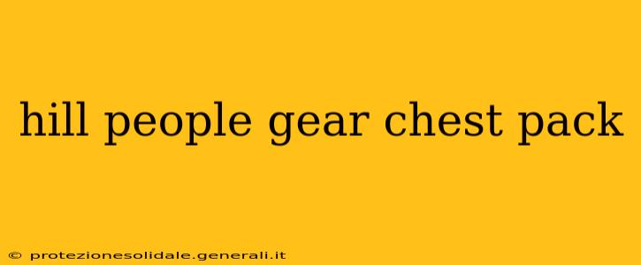 hill people gear chest pack