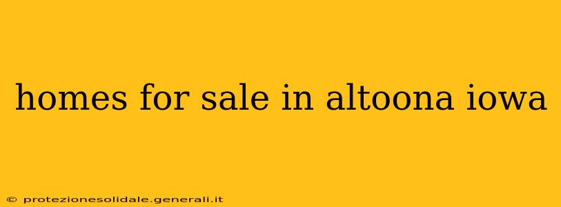 homes for sale in altoona iowa