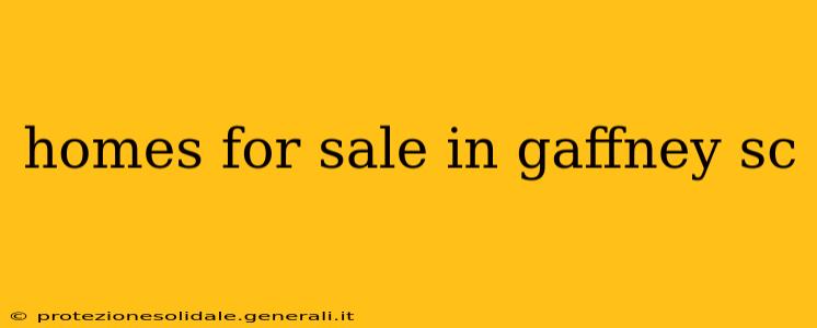 homes for sale in gaffney sc