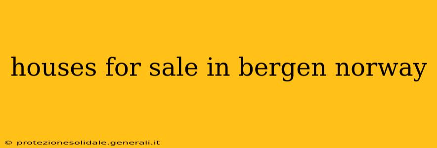 houses for sale in bergen norway