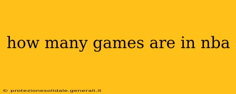 how many games are in nba