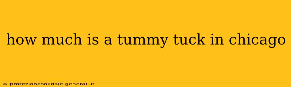 how much is a tummy tuck in chicago
