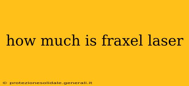 how much is fraxel laser