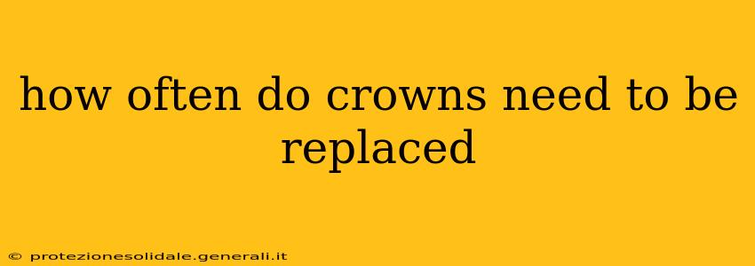 how often do crowns need to be replaced