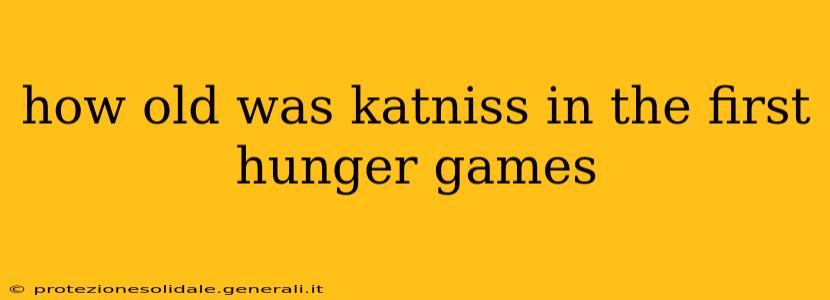 how old was katniss in the first hunger games