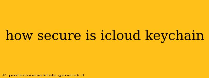 how secure is icloud keychain