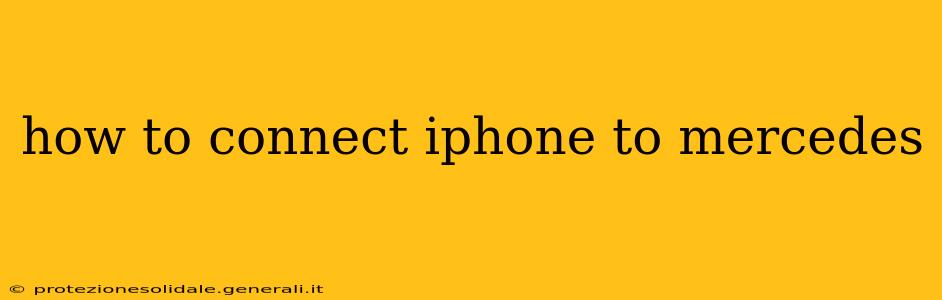 how to connect iphone to mercedes