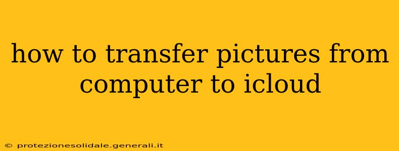 how to transfer pictures from computer to icloud
